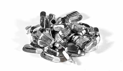 Tin Weighing Boats With Handling Tab 9 x 4 x 2.5mm + Tab pack of 100